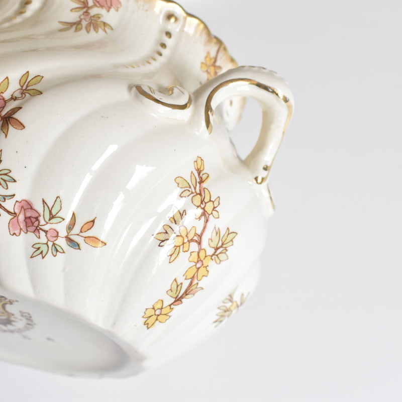 Antique Sugar Pot U&C Sarreguemines Louis XV