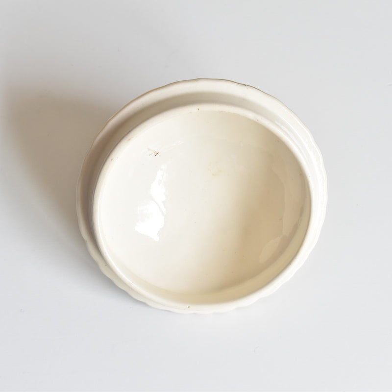 Antique Sugar Pot U&C Sarreguemines Louis XV