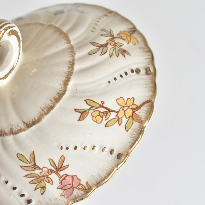 Antique Sugar Pot U&C Sarreguemines Louis XV