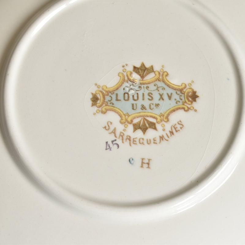 アンティークティーカップ＆ソーサー U&Cサルグミンヌ Louis XV A