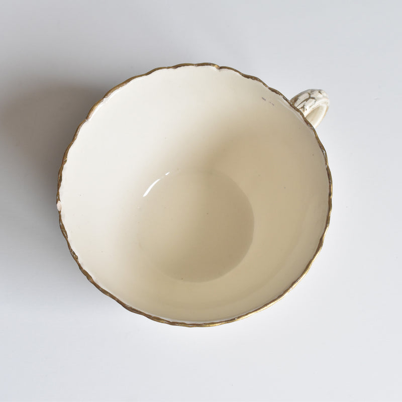 アンティークティーカップ＆ソーサー U&Cサルグミンヌ Louis XV A