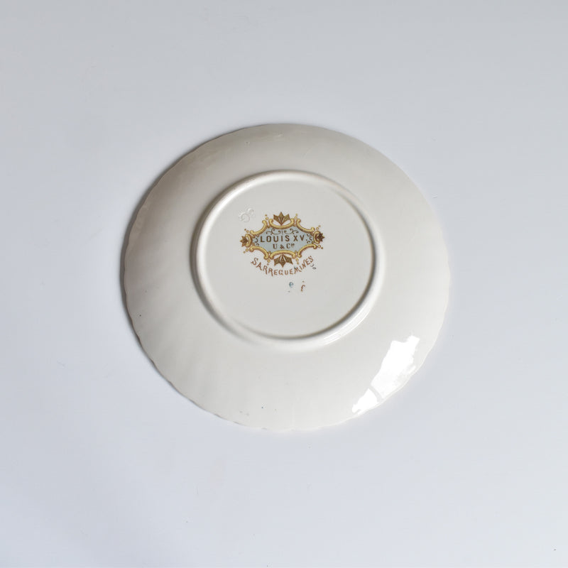 アンティークティーカップ＆ソーサー U&Cサルグミンヌ Louis XV B