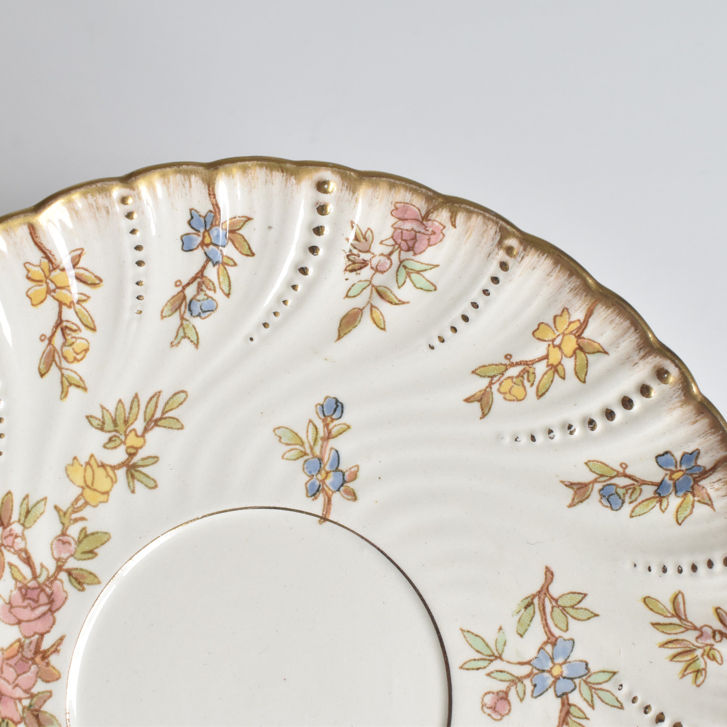 アンティークティーカップ＆ソーサー U&Cサルグミンヌ Louis XV B