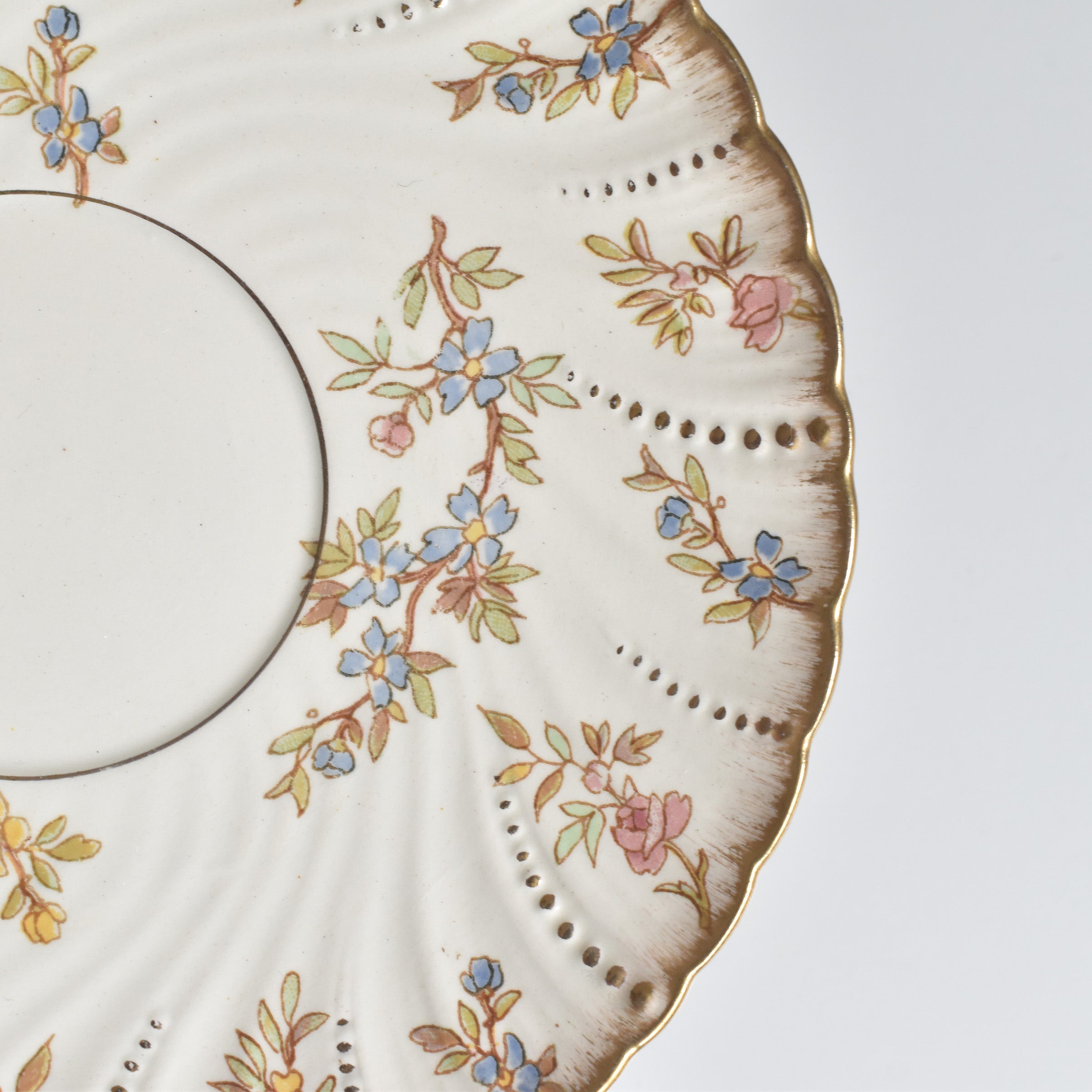 アンティークティーカップ＆ソーサー U&Cサルグミンヌ Louis XV B