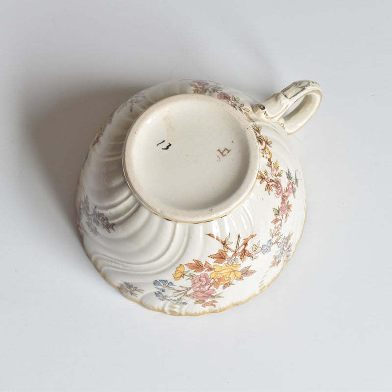 アンティークティーカップ＆ソーサー U&Cサルグミンヌ Louis XV B