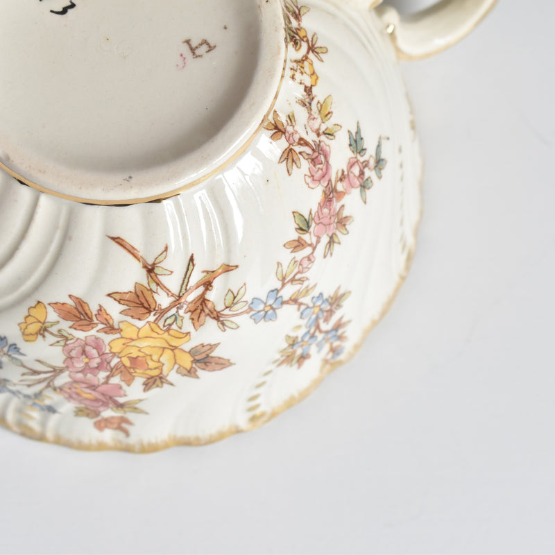 アンティークティーカップ＆ソーサー U&Cサルグミンヌ Louis XV B