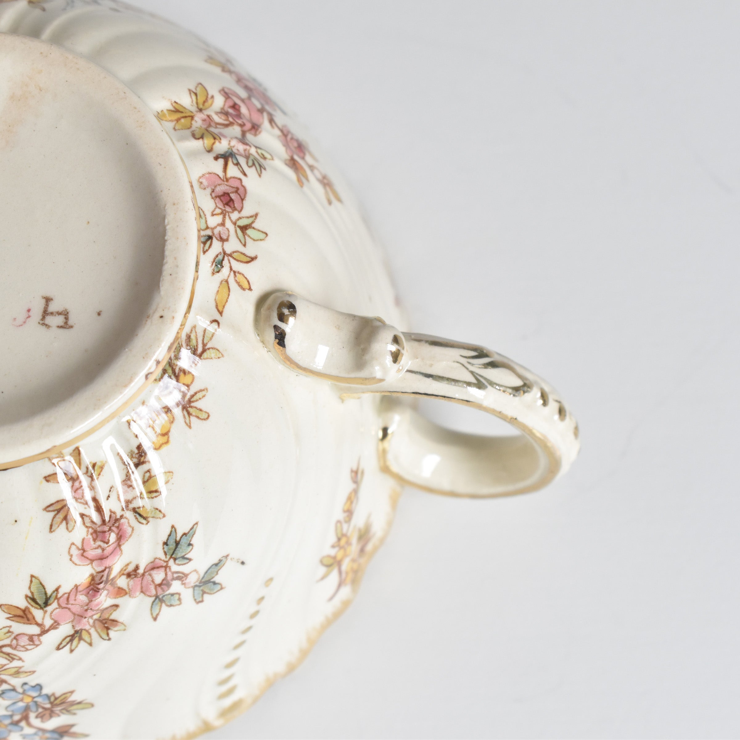 Sarregumines Louis XV サルグミンヌルイ15世プレート【C】 Sarreguemines【Louis XV】ルイ15世深皿24cm_A/サルグミンヌ