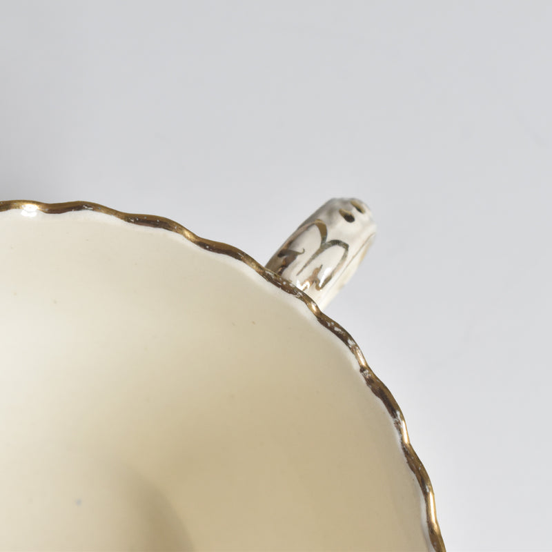 アンティークティーカップ＆ソーサー U&Cサルグミンヌ Louis XV B