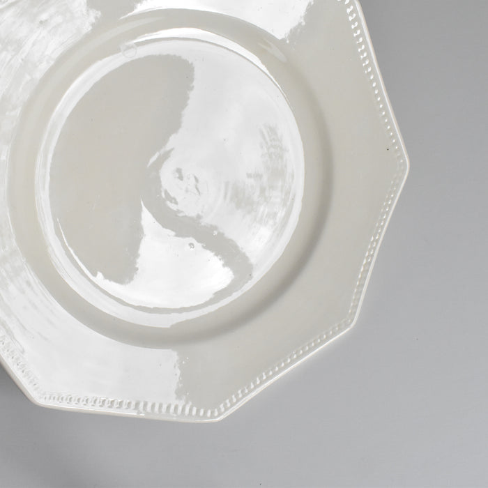 ヴィンテージ脚付きプレート　ディゴワン＆サルグミンヌ　オクトゴナル