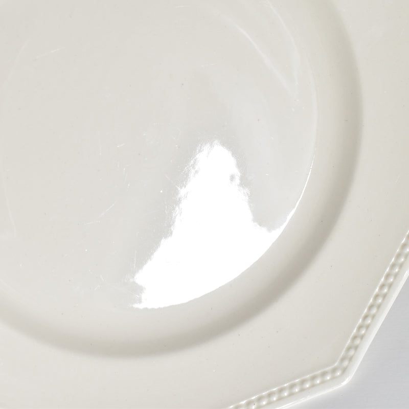 Vintage dessert plate Digoin & Sarreguemines Octagonal A