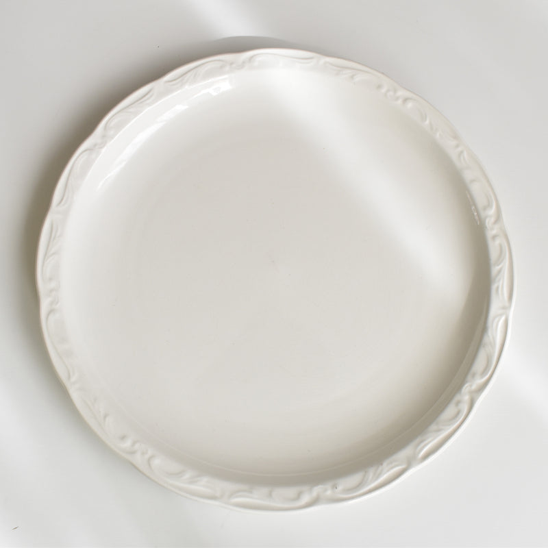 ヴィンテージプレート ディゴワン＆サルグミンヌ ホワイトレリーフ B