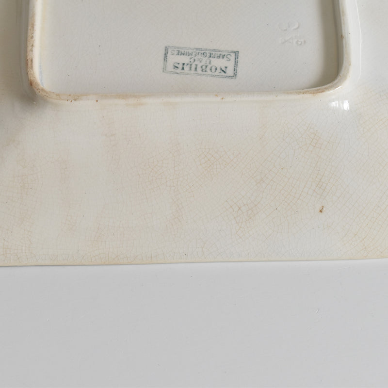 アンティーク長方形プレート U&Cサルグミンヌ Nobilis （ノビリス）