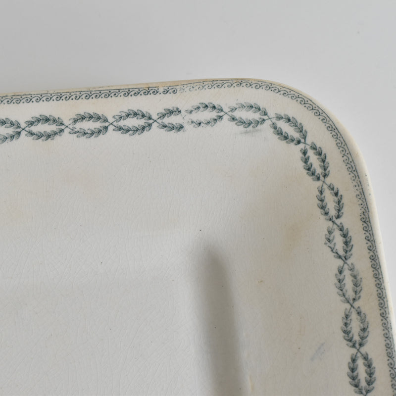 アンティーク長方形プレート U&Cサルグミンヌ Nobilis （ノビリス）