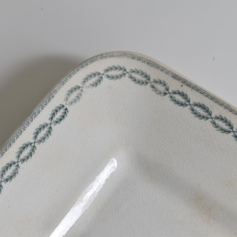 アンティーク長方形プレート U&Cサルグミンヌ Nobilis （ノビリス）