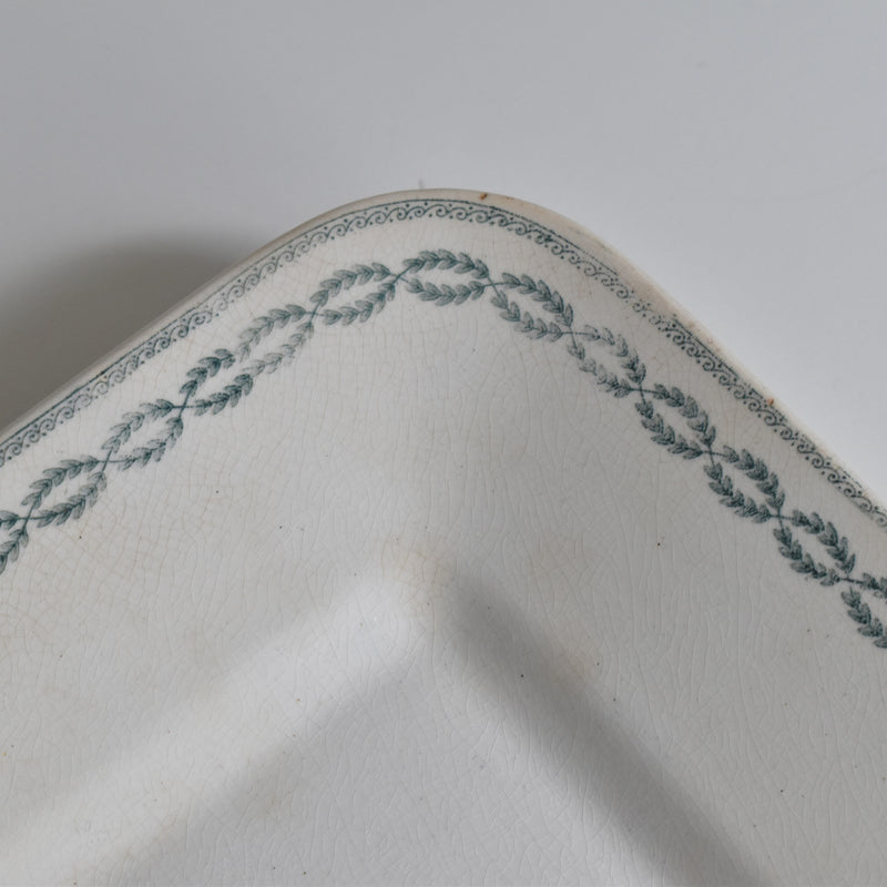 アンティーク長方形プレート U&Cサルグミンヌ Nobilis （ノビリス）