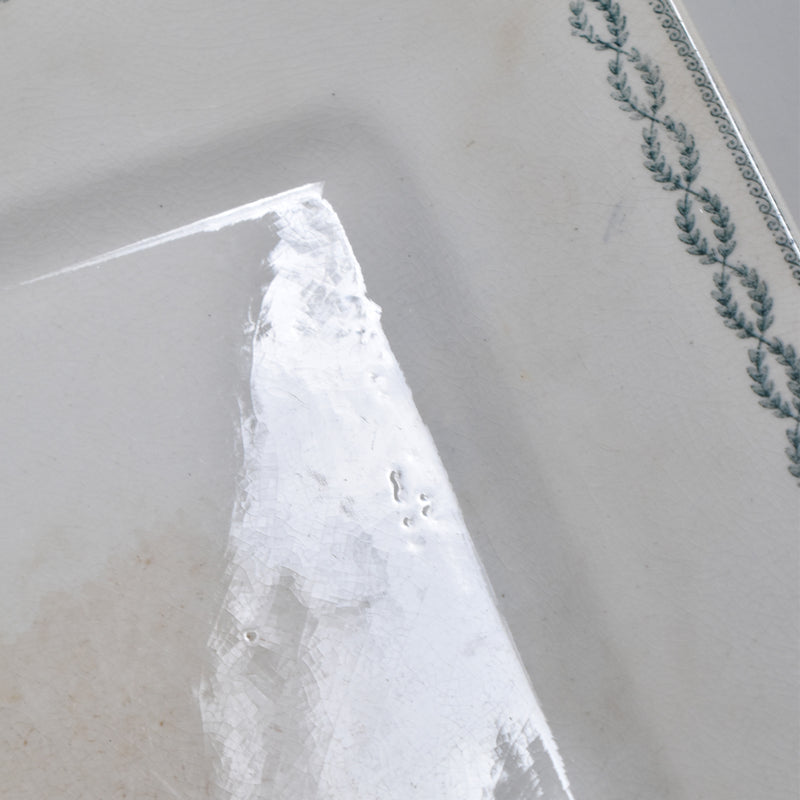 アンティーク長方形プレート U&Cサルグミンヌ Nobilis （ノビリス）