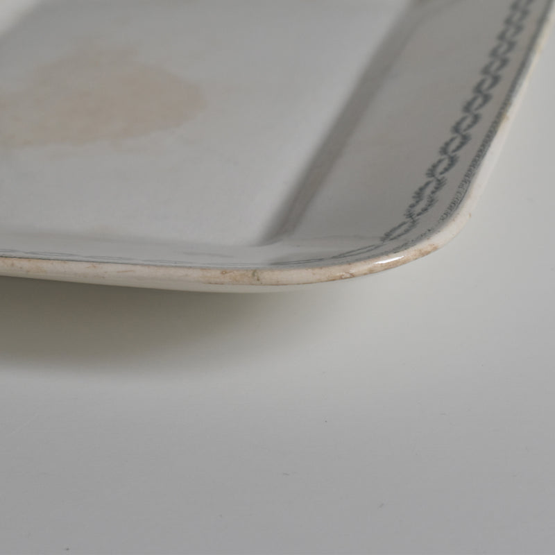 アンティーク長方形プレート U&Cサルグミンヌ Nobilis （ノビリス）