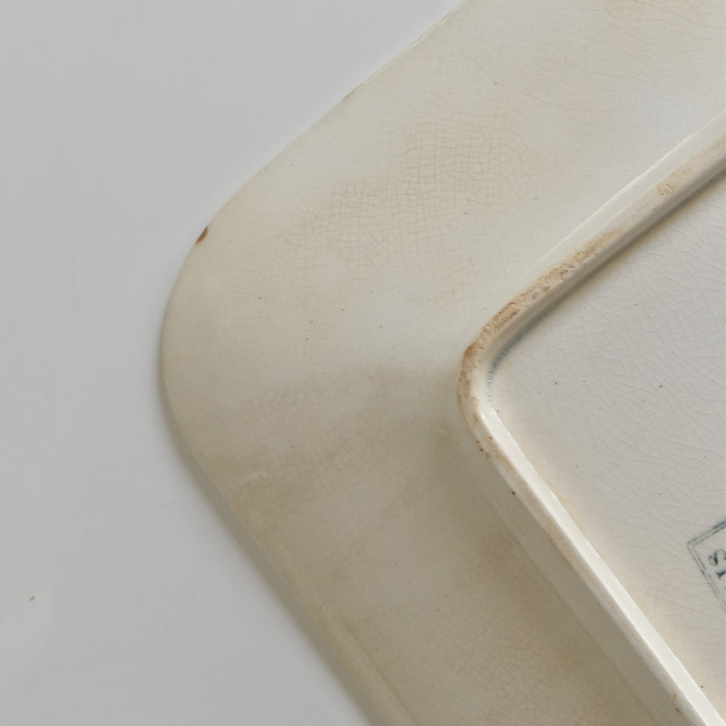 アンティーク長方形プレート U&Cサルグミンヌ Nobilis （ノビリス）