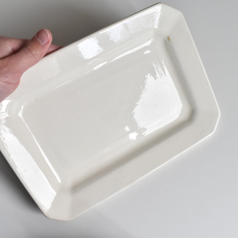 Vintage Rectangular Plate, Digoin & Sarreguemines