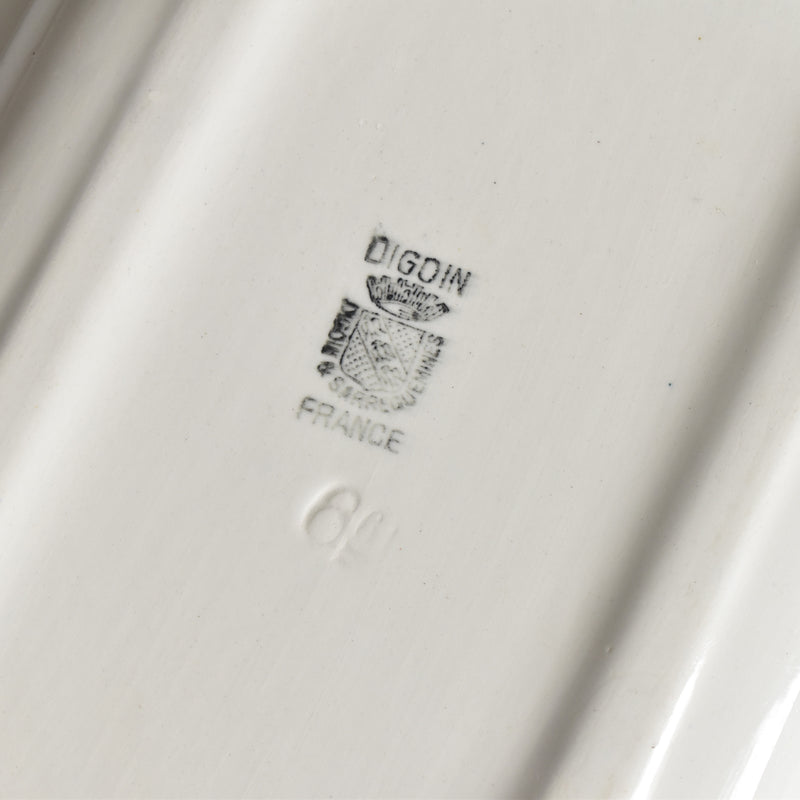 Vintage Rectangular Plate, Digoin & Sarreguemines
