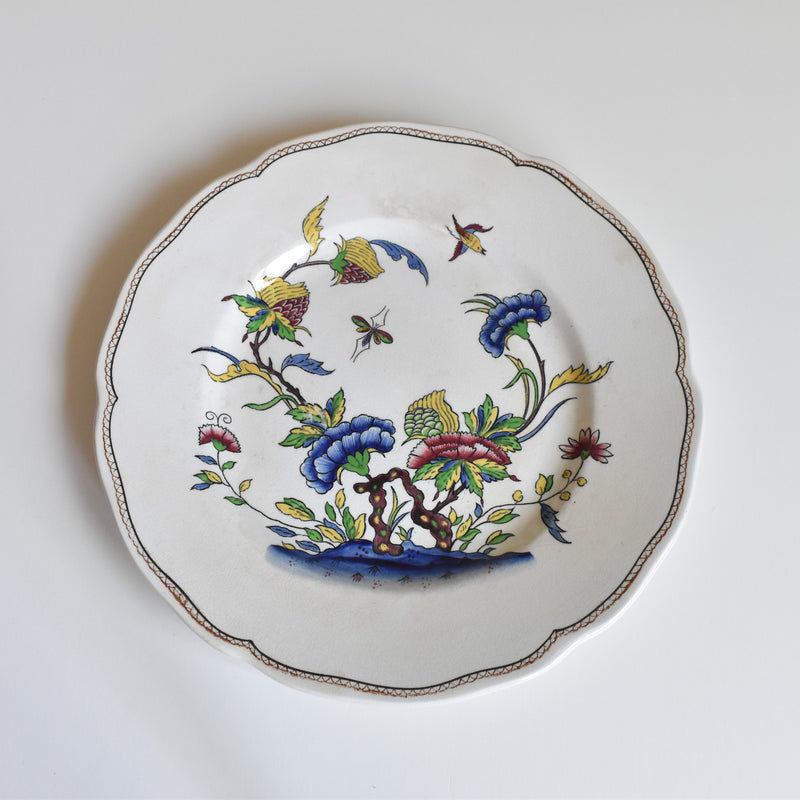 Antique Dessert Plate U&C Sarreguemines Rouen A