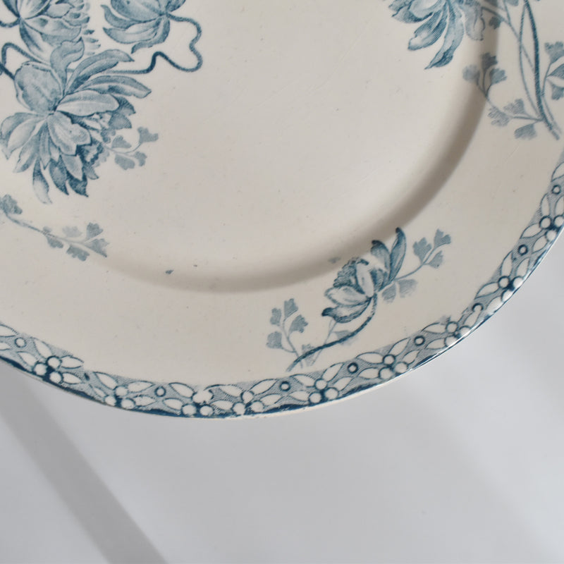 Antique Dessert Plate U&C Sarreguemines Royat A