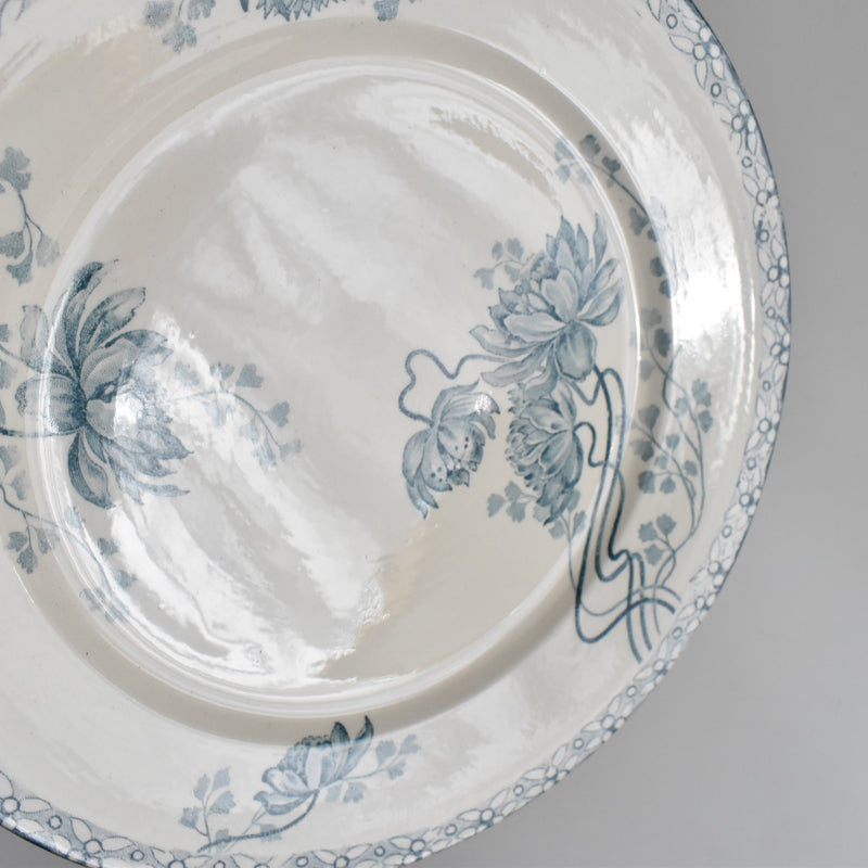 Antique Dessert Plate - U&C Sarreguemines Royat C