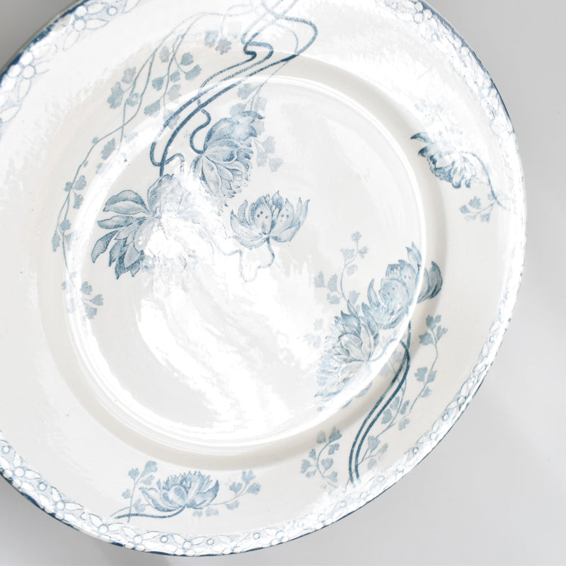 Antique Dessert Plate - U&C Sarreguemines Royat D