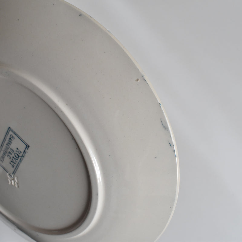 Antique Dessert Plate, U&C Sarreguemines Royat E