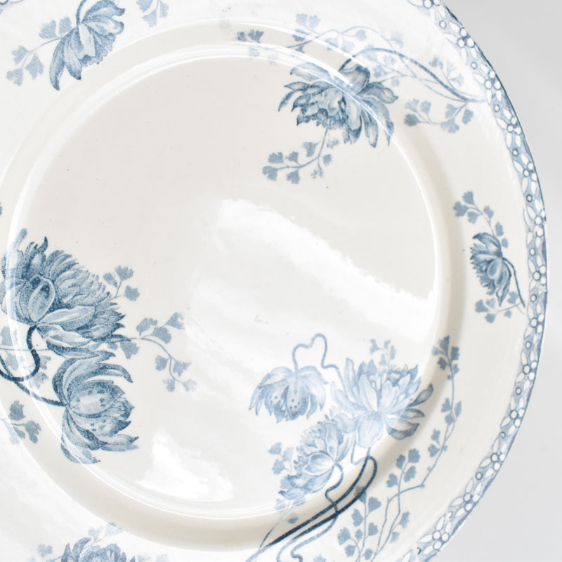 Antique Plate U&C Sarreguemines Royat E