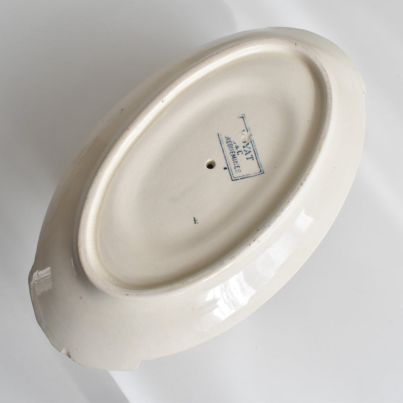 Antique Sauce Boat, U&C Sarreguemines, Royat