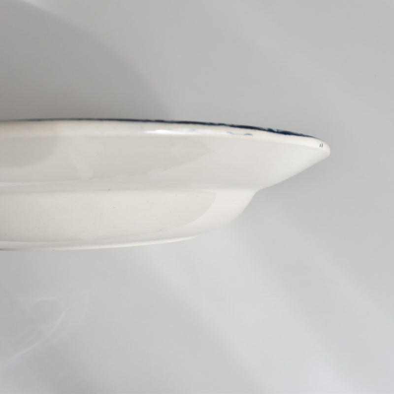 Antique Deep Plate - U&C Sarreguemines Royat A