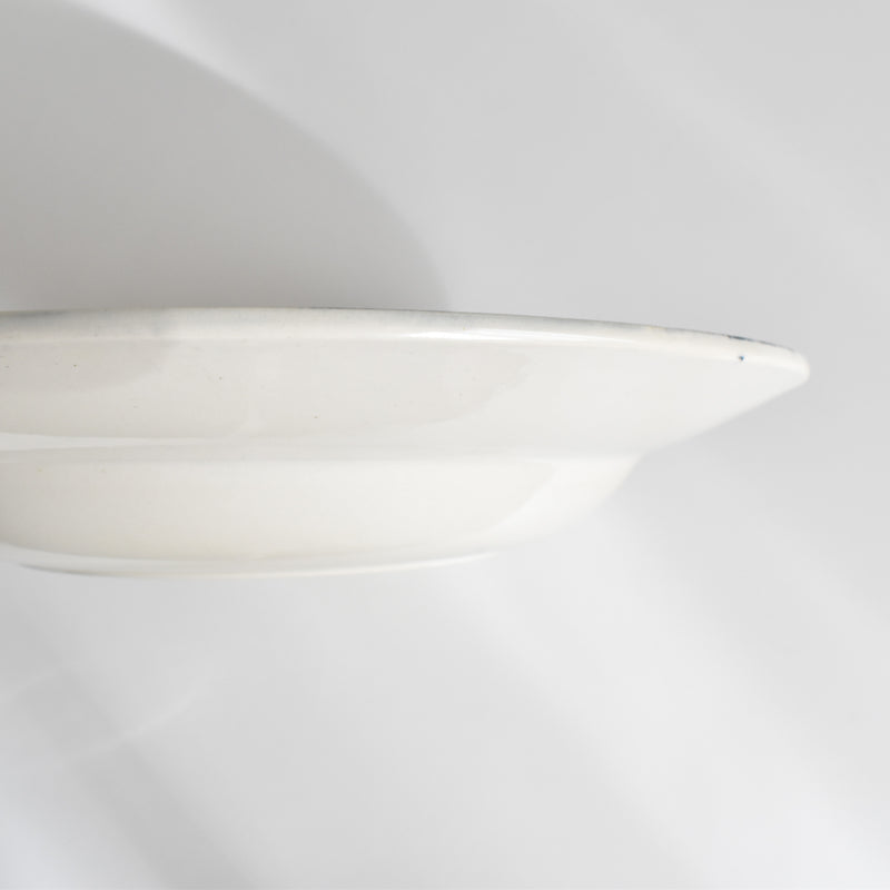 Antique Deep Plate - U&C Sarreguemines Royat (Royat) B