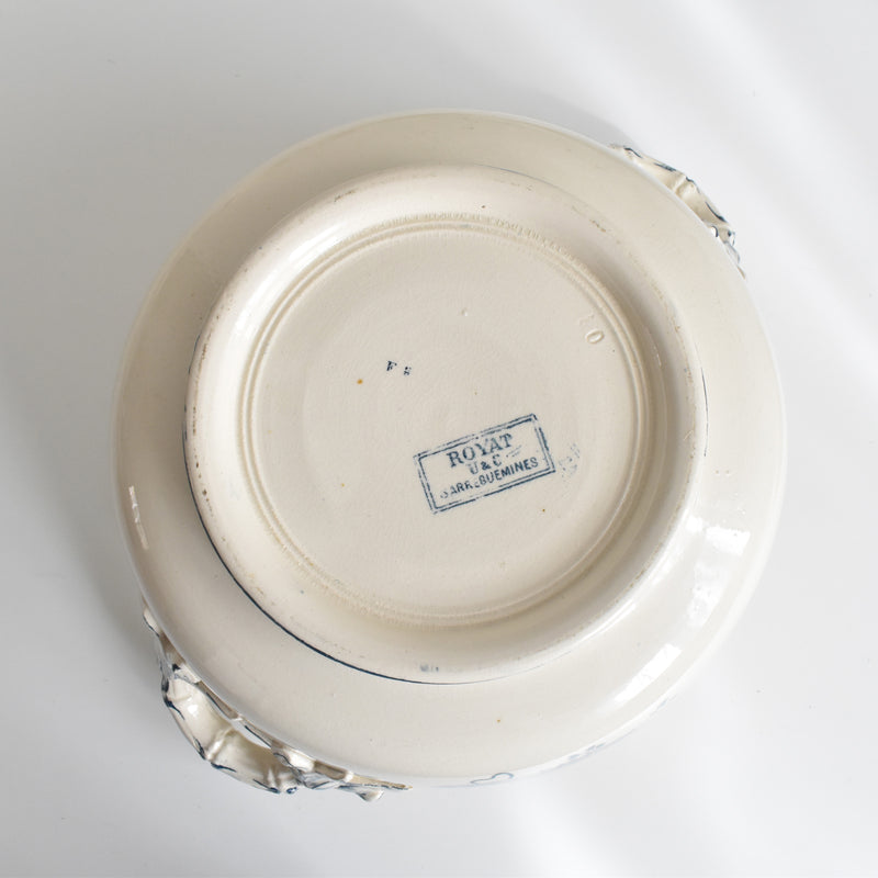 Antique Soup Tureen - U&C Sarreguemines Royat
