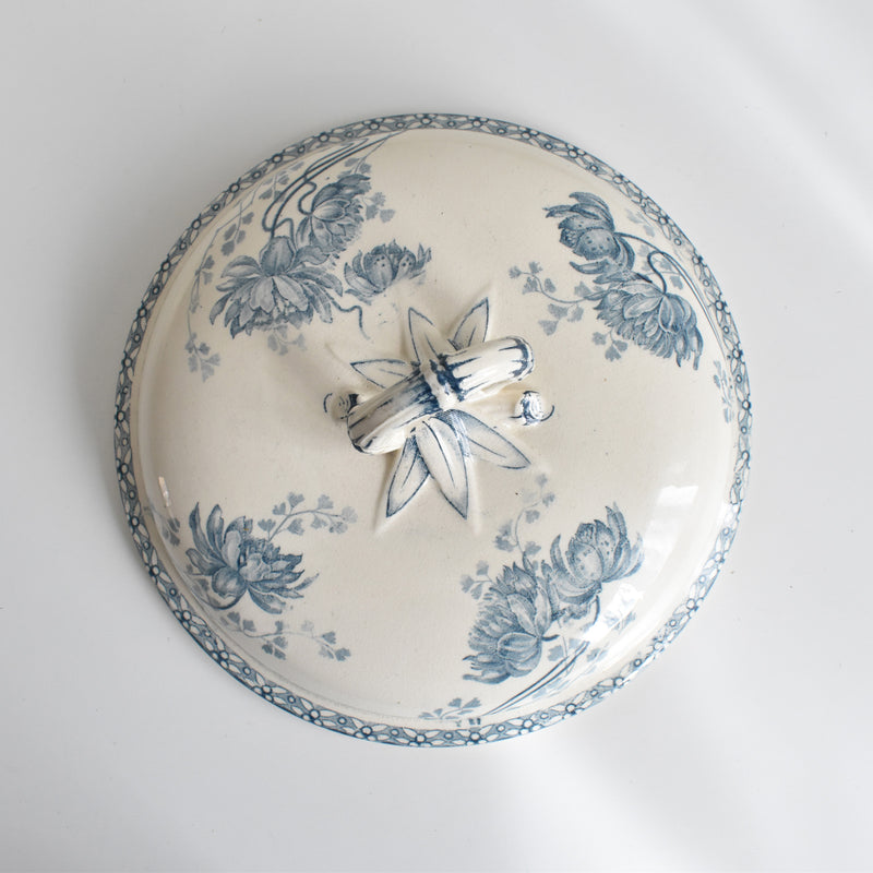Antique Soup Tureen - U&C Sarreguemines Royat
