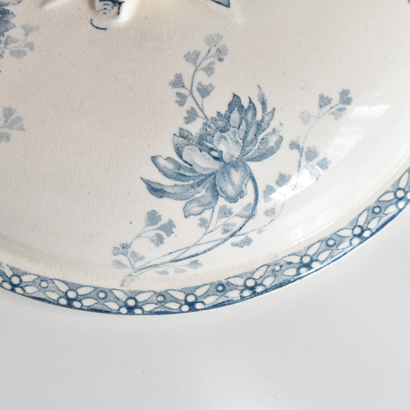 Antique Soup Tureen - U&C Sarreguemines Royat