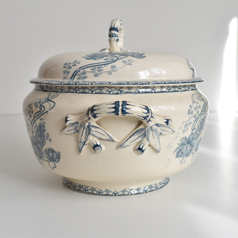 Antique Soup Tureen - U&C Sarreguemines Royat
