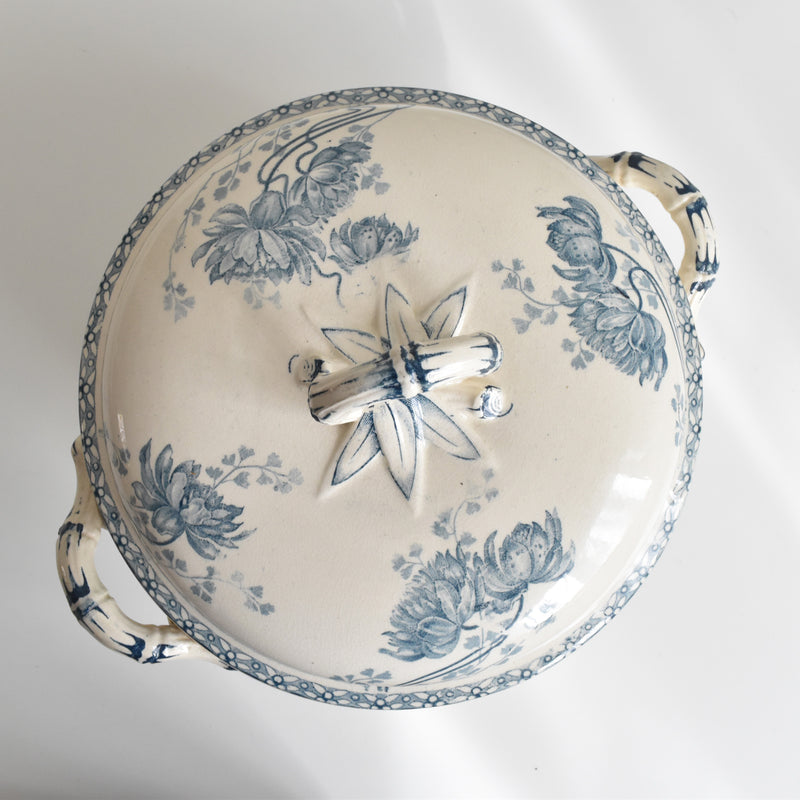 Antique Soup Tureen - U&C Sarreguemines Royat