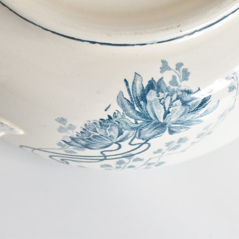 Antique soup tureen (legumier) U&C Sarreguemines Royat