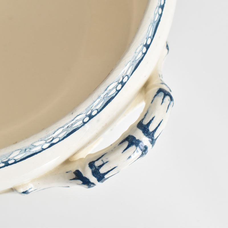Antique soup tureen (legumier) U&C Sarreguemines Royat