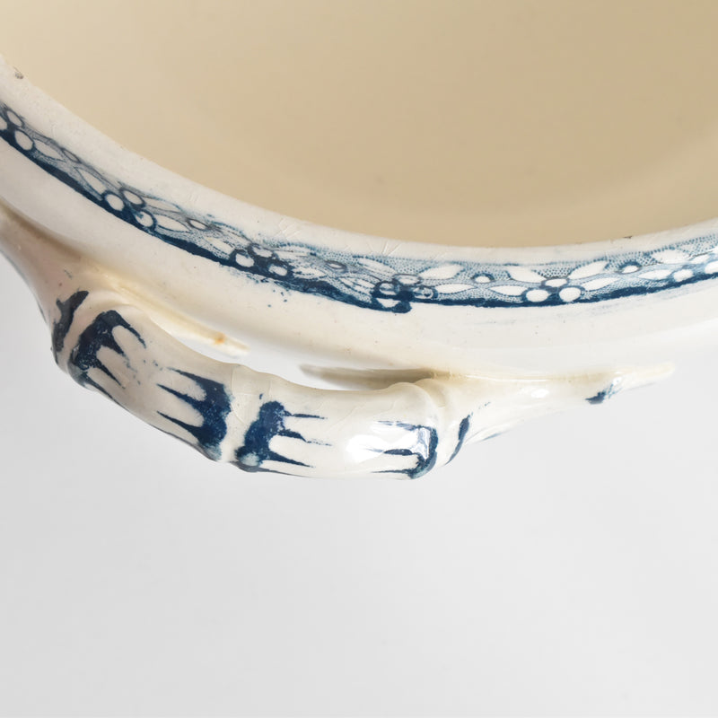 Antique soup tureen (legumier) U&C Sarreguemines Royat