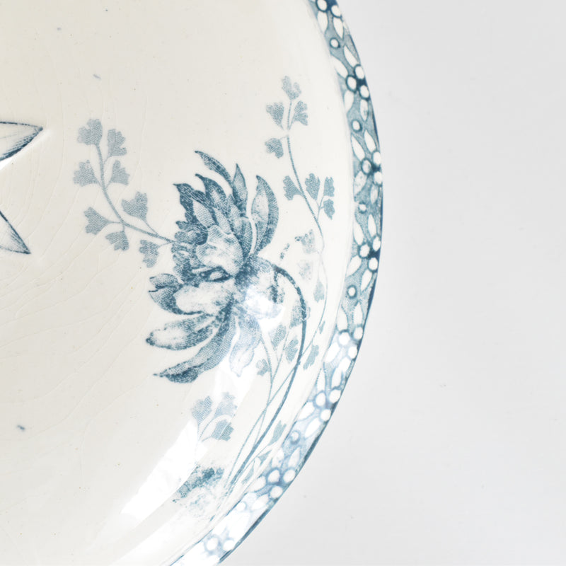 Antique soup tureen (legumier) U&C Sarreguemines Royat