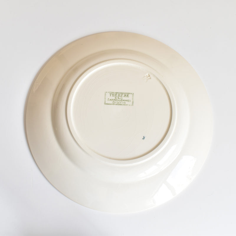 アンティーク大皿 U&Cサルグミンヌ Thérése （テレーズ） 26.4cm