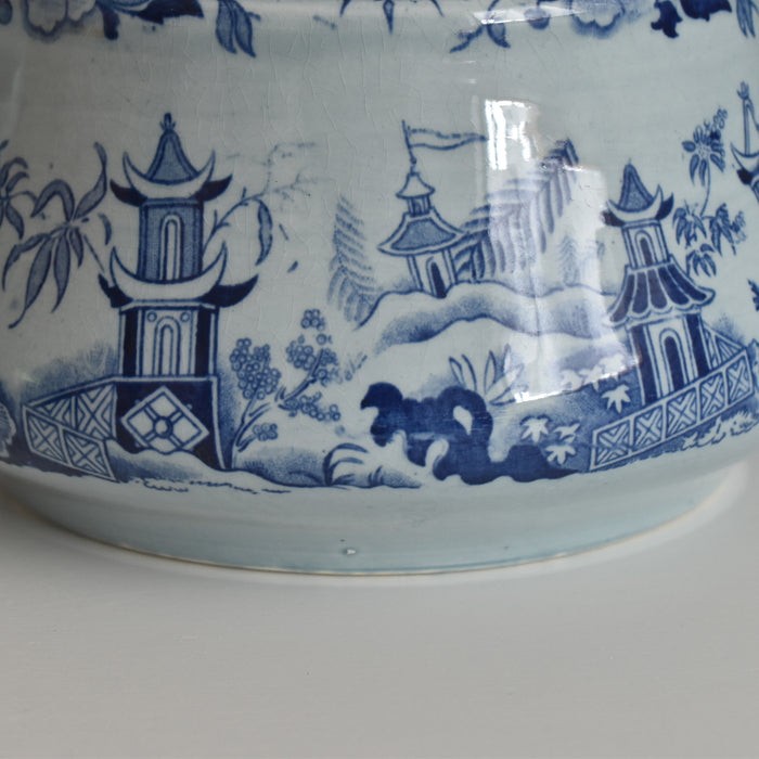 アンティークシュガーポット サルグミンヌ kyoto ブルー