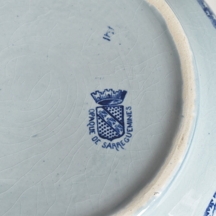 アンティークシュガーポット サルグミンヌ kyoto ブルー