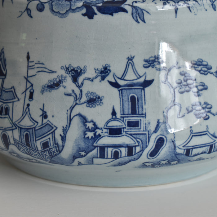 アンティークシュガーポット サルグミンヌ kyoto ブルー