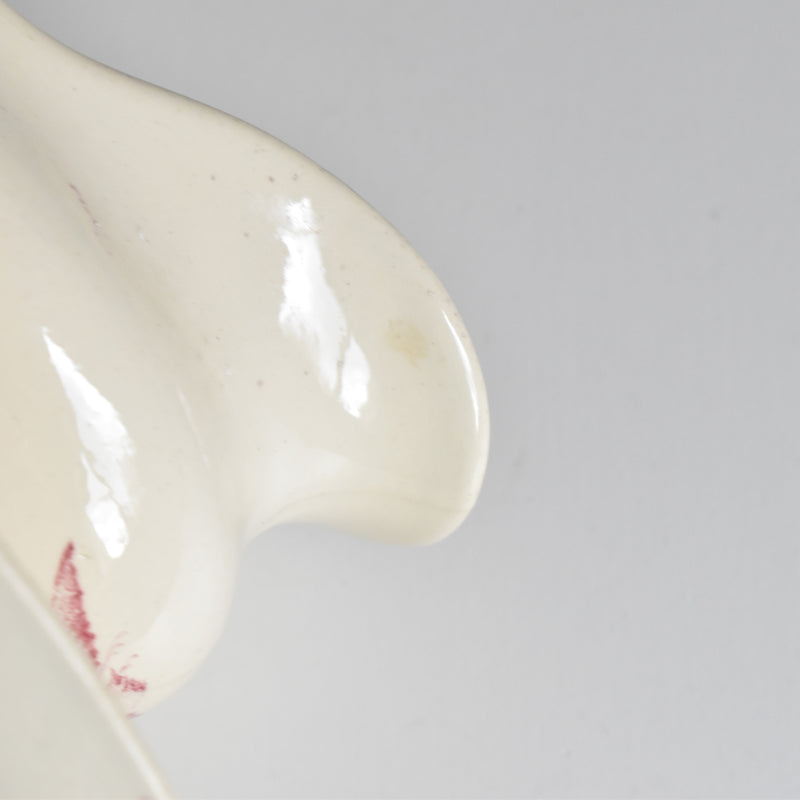 Antique Sauce Boat, Badonviller Nénuphar