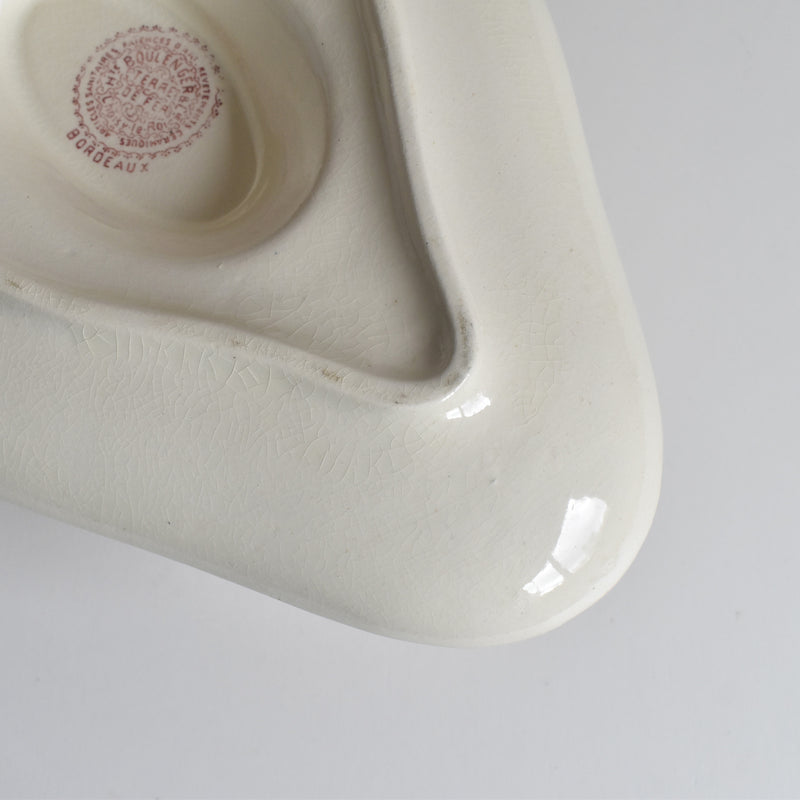 Antique Choisy le Roi Sauce Boat - Bordeaux