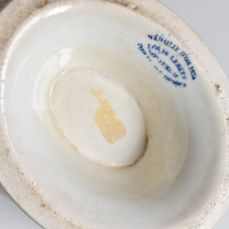 Antique Sauce Boat, Creil et Montereau, Gold Medal 1834