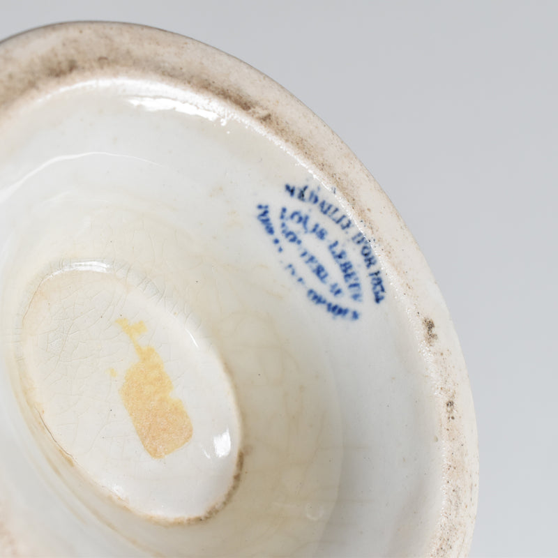 Antique Sauce Boat, Creil et Montereau, Gold Medal 1834